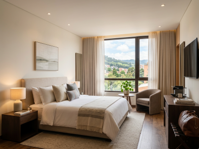 Fachada del Hotel Montana tras la renovación